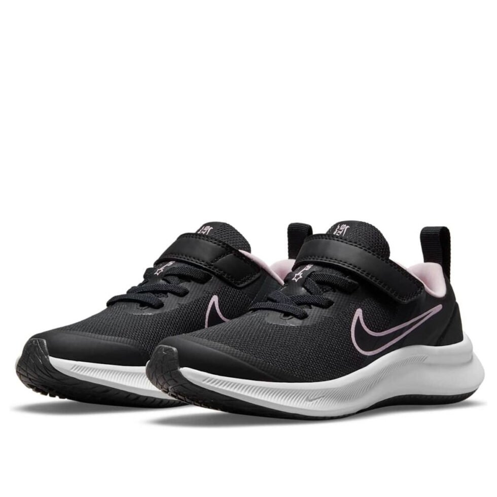(PS) Nike Star Runner 3 'Black Pink' DA2777-002 - Image 3