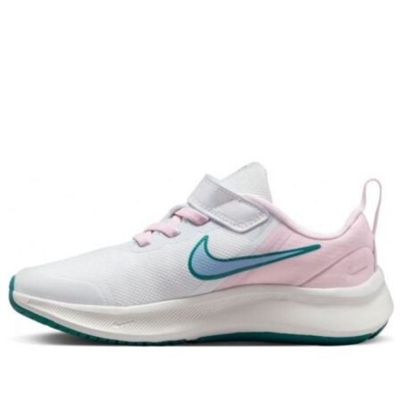 (PS) Nike Star Runner 3 'White Pink Mineral Teal' DA2777-102