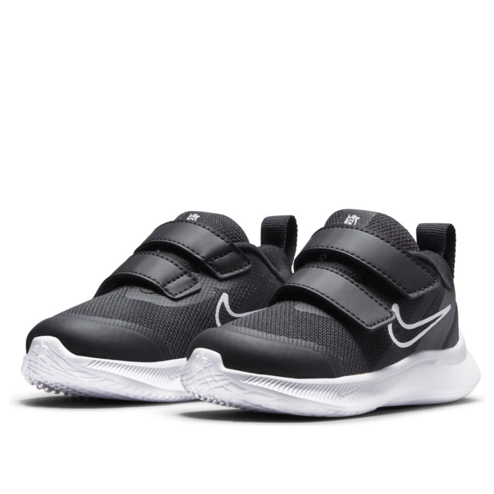 (TD) Nike Star Runner 3 'Black White' DA2778-003 - Image 4