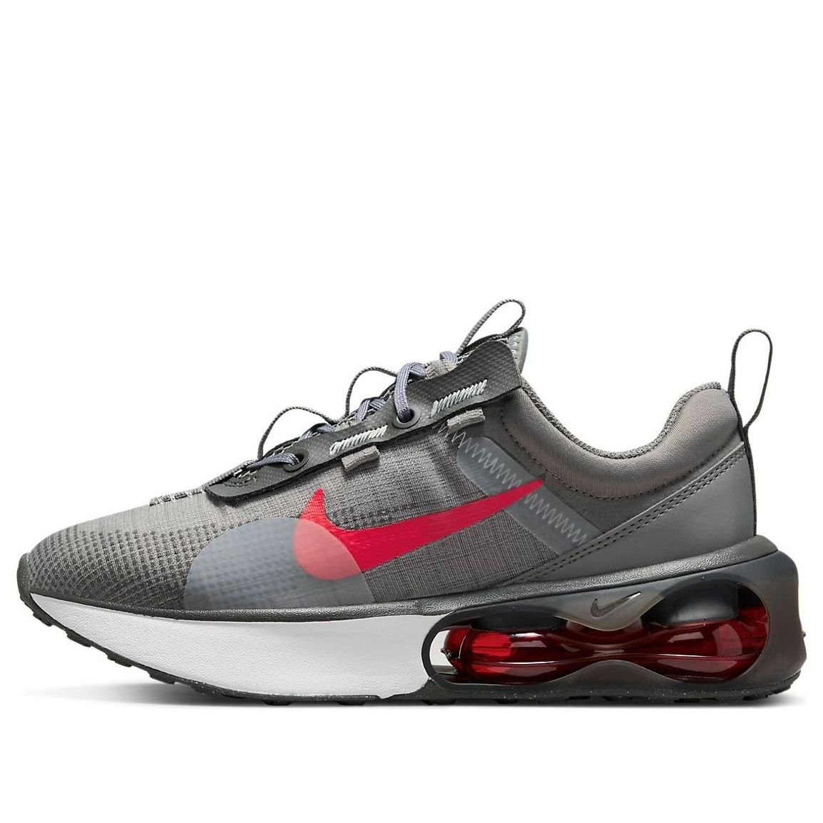 (GS) Nike Air Max 2021 'Flat Pewter Siren Red' DA3199-006