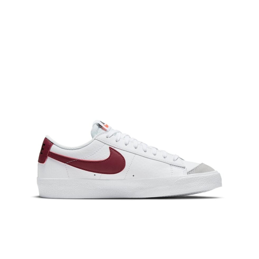 (GS) Nike Blazer Low '77 'White Team Red' DA4074-102 - Image 2