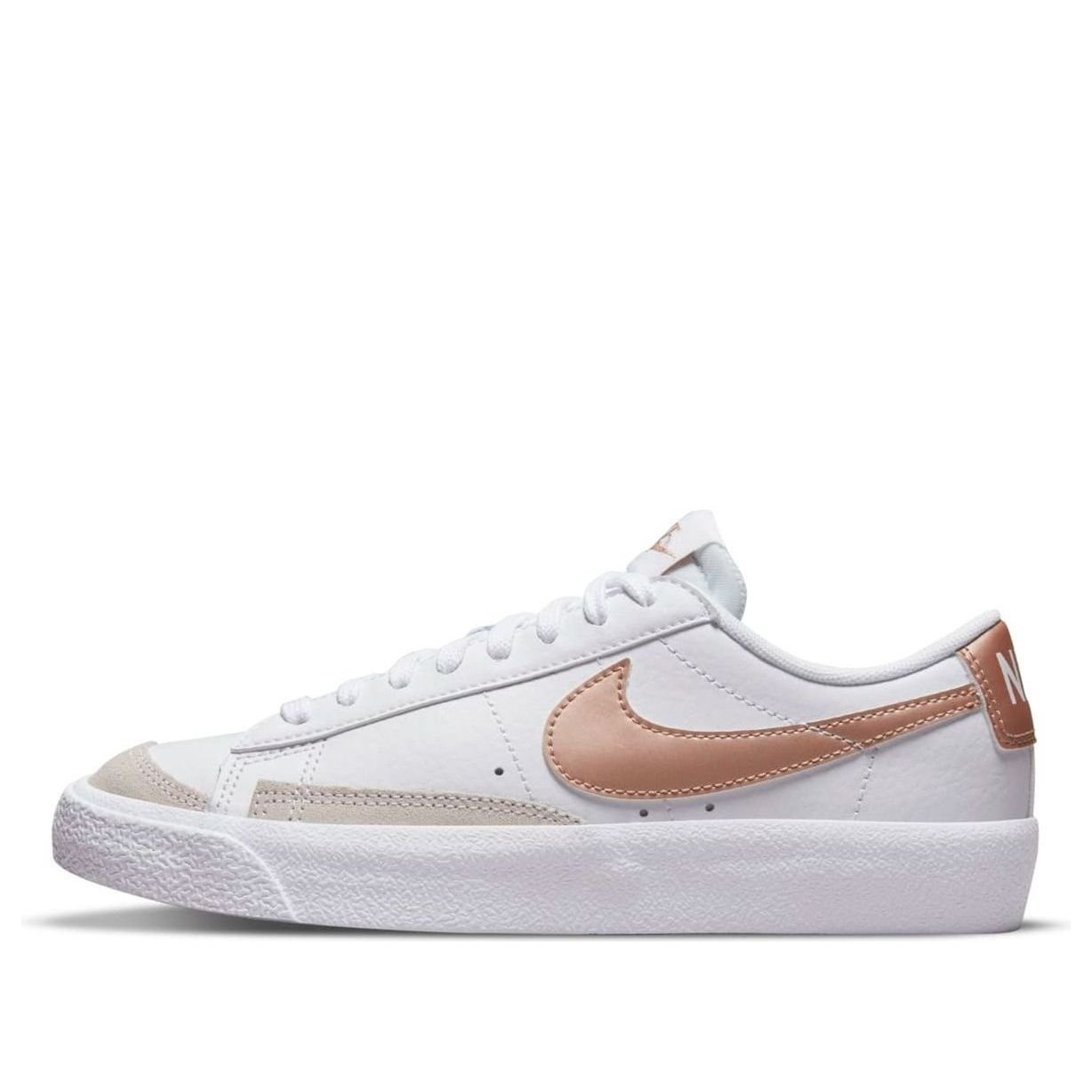 (GS) Nike Blazer Low '77 'White Metallic Red Bronze' DA4074-107
