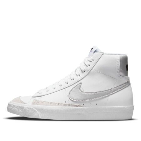 (GS) Nike Blazer Mid '77 'White Metallic Silver' DA4086-101