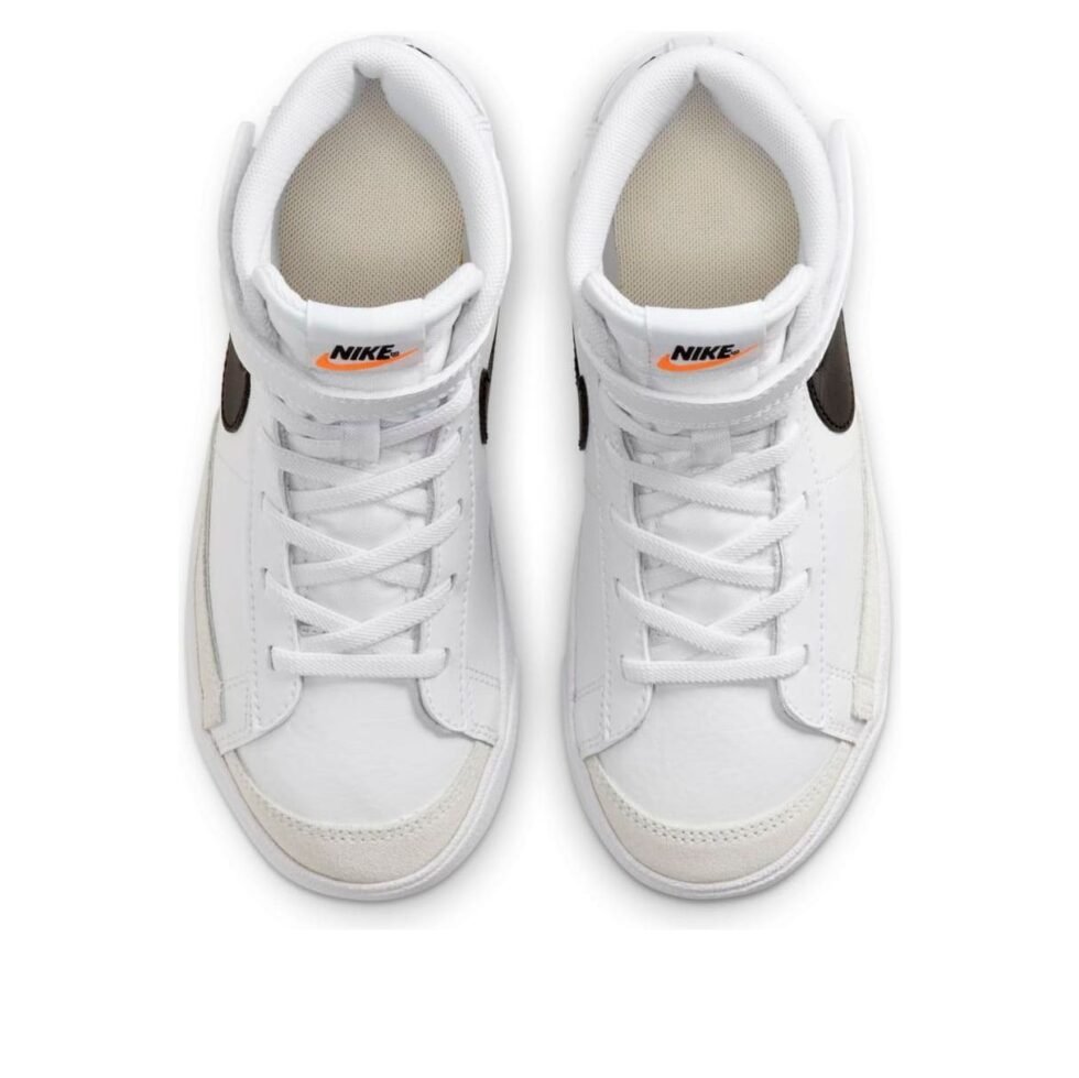 (PS) Nike Blazer Mid '77 'White Black' DA4087-100 - Image 4