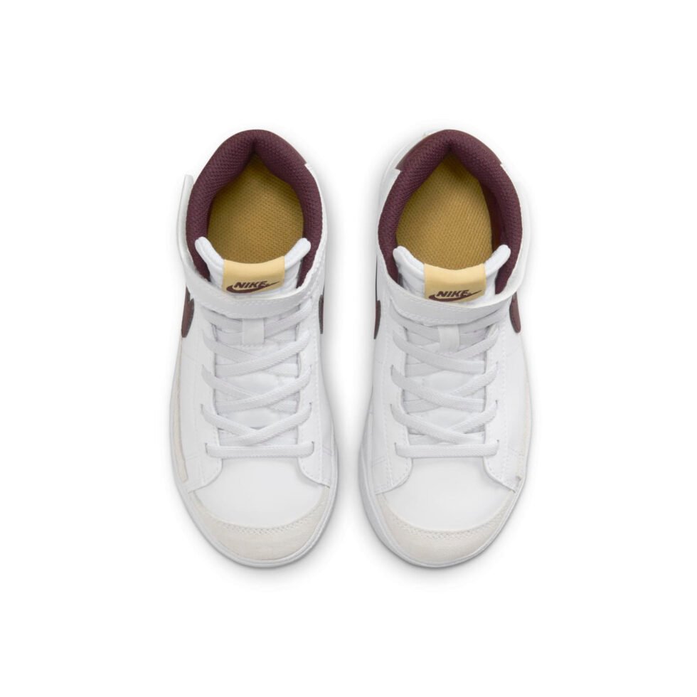 (PS) Nike Blazer Mid '77 'White Burgundy Crush' DA4087-119 - Image 4