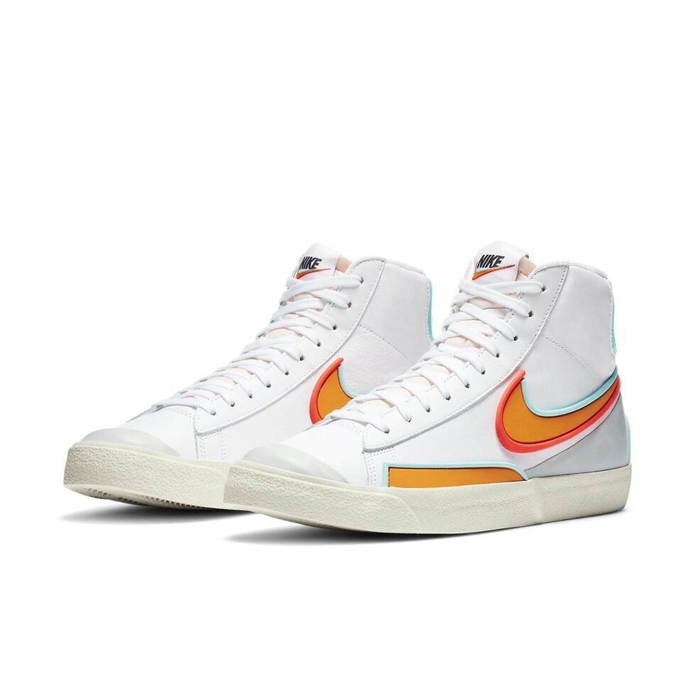 Nike Blazer Mid '77 Infinite 'White Kumquat' DA7233-100 - Image 3
