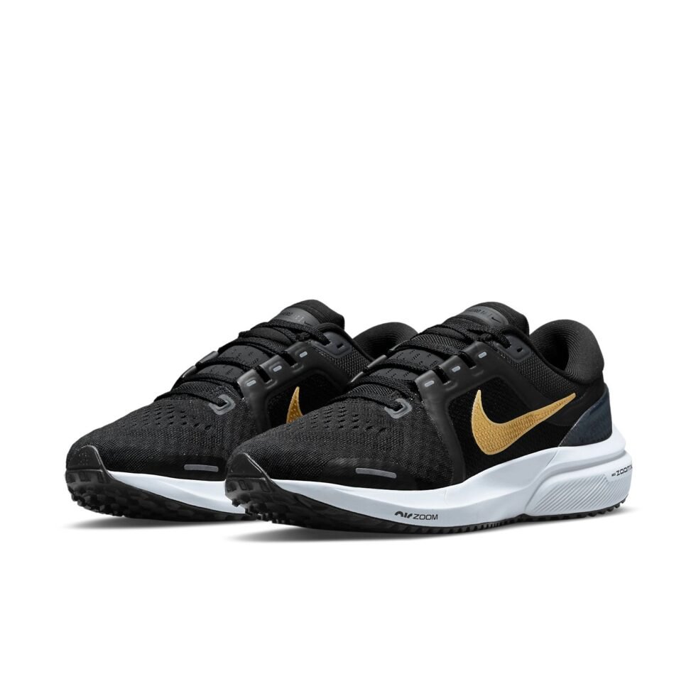 (WMNS) Nike Air Zoom Vomero 16 'Black Metallic Gold' DA7698-003 - Image 3