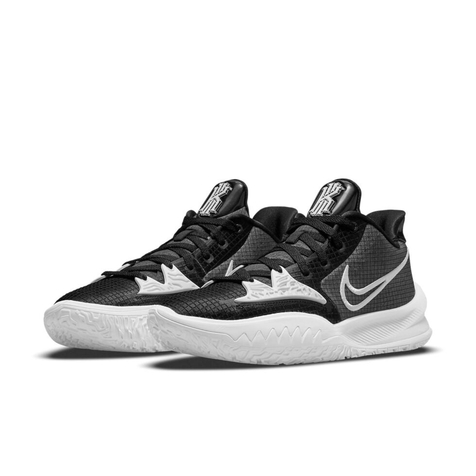 Nike Kyrie Low 4 TB 'Black White' DA7803-001 - Image 3