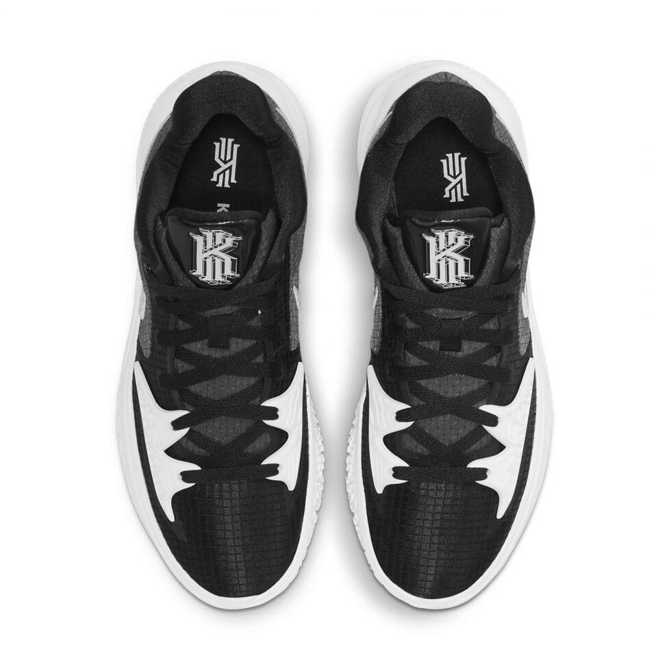 Nike Kyrie Low 4 TB 'Black White' DA7803-001 - Image 4