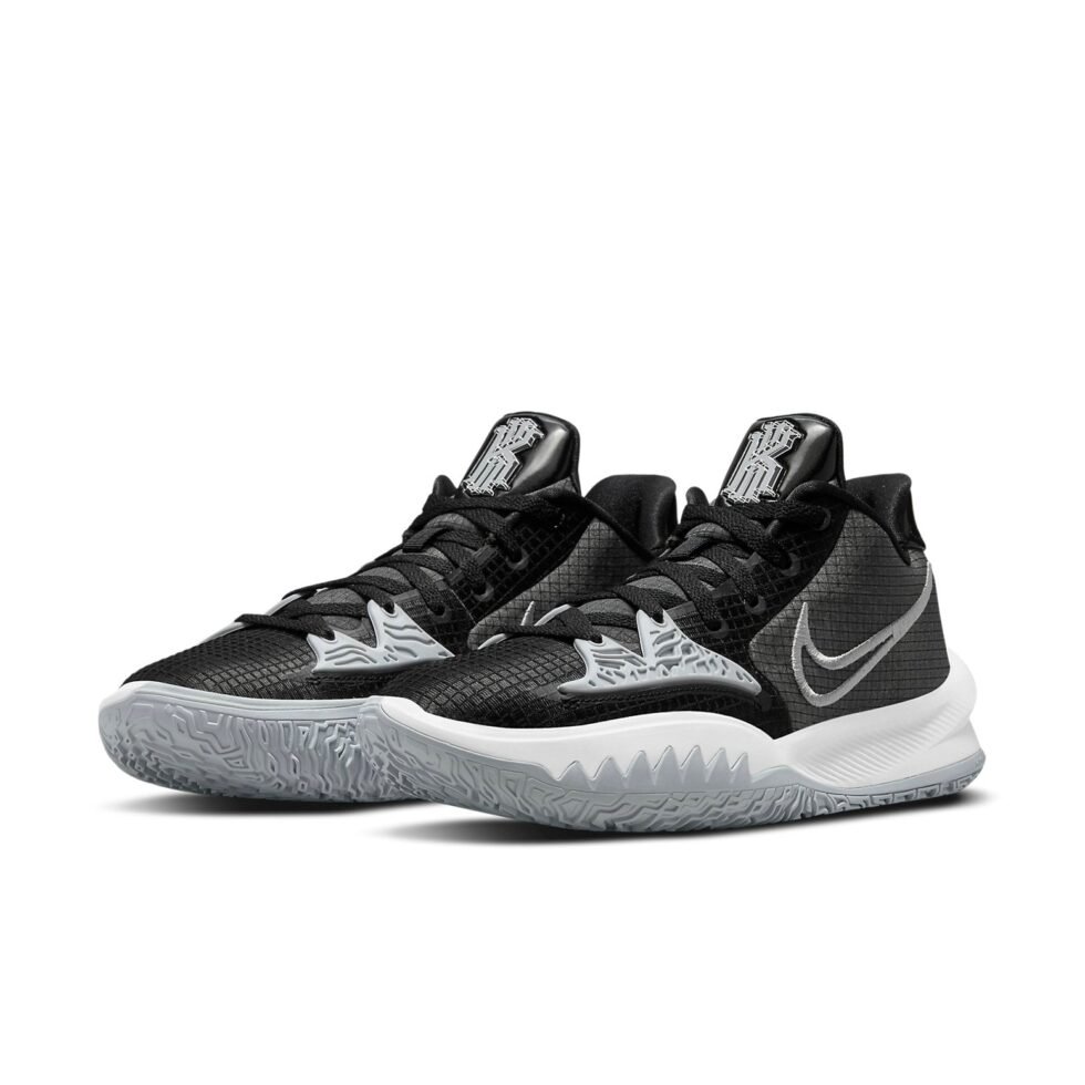 Nike Kyrie Low 4 TB 'Black Wolf Grey' DA7803-003 - Image 3
