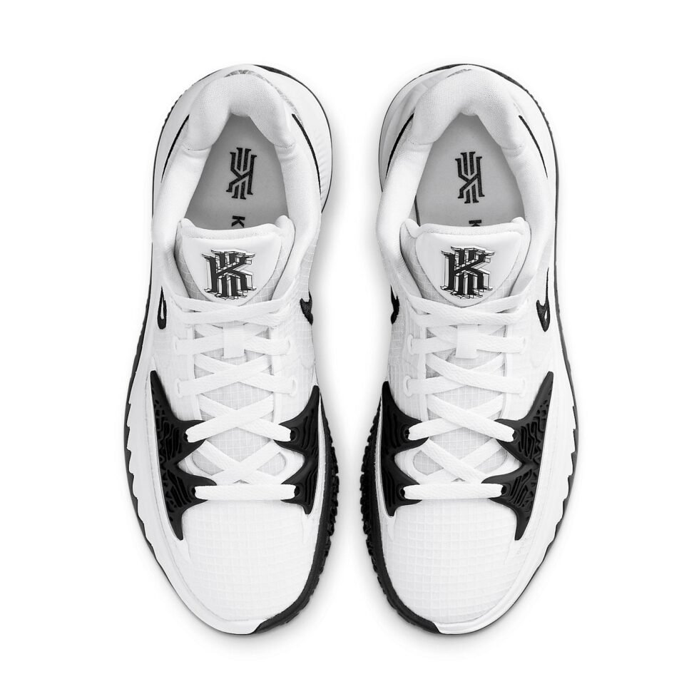 Nike Kyrie Low 4 TB 'White Black' DA7803-100 - Image 4