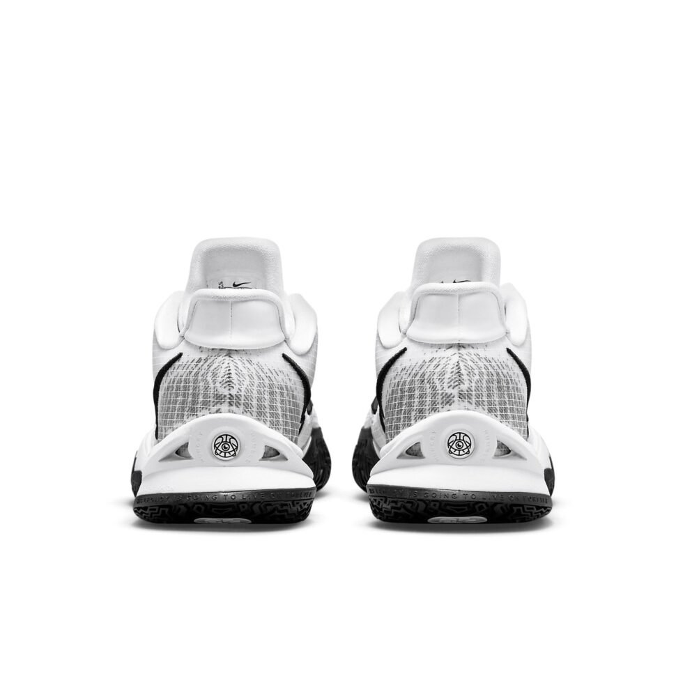 Nike Kyrie Low 4 TB 'White Black' DA7803-100 - Image 5