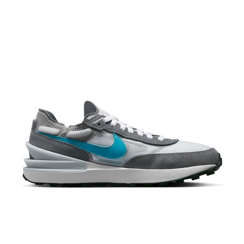 Nike Waffle One 'Cool Grey Blue Lightning' DA7995-003 - Image 2