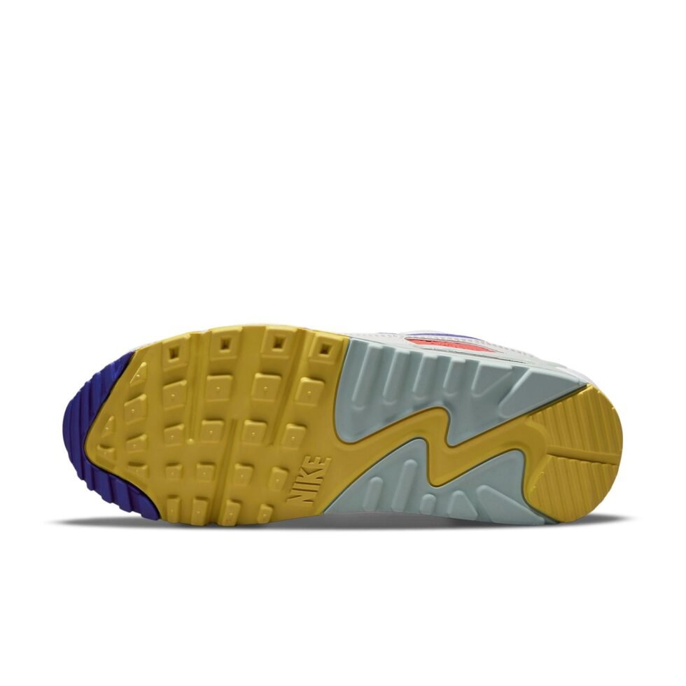 (WMNS) Nike Air Max 90 'Summit White Multi' DA8726-100 - Image 6