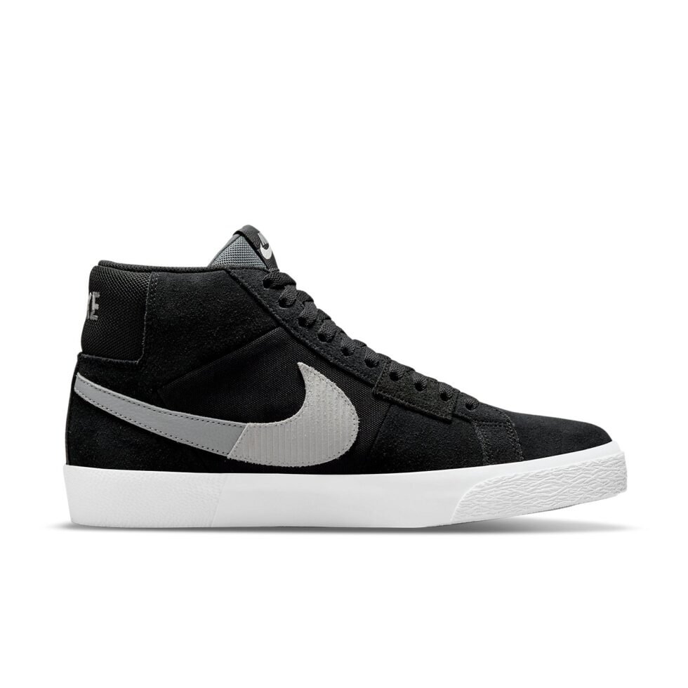 Nike Zoom Blazer Mid Premium SB 'Mosaic Pack - Black Wolf Grey' DA8854-001 - Image 2