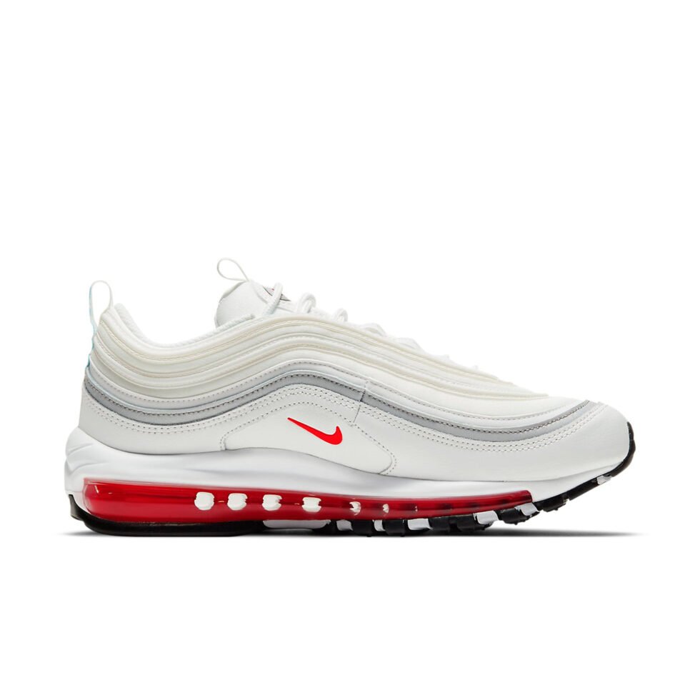 (WMNS) Nike Air Max 97 'White Siren Red' DA9325-101 - Image 2