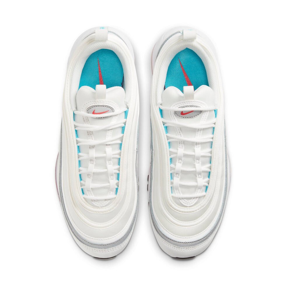 (WMNS) Nike Air Max 97 'White Siren Red' DA9325-101 - Image 4