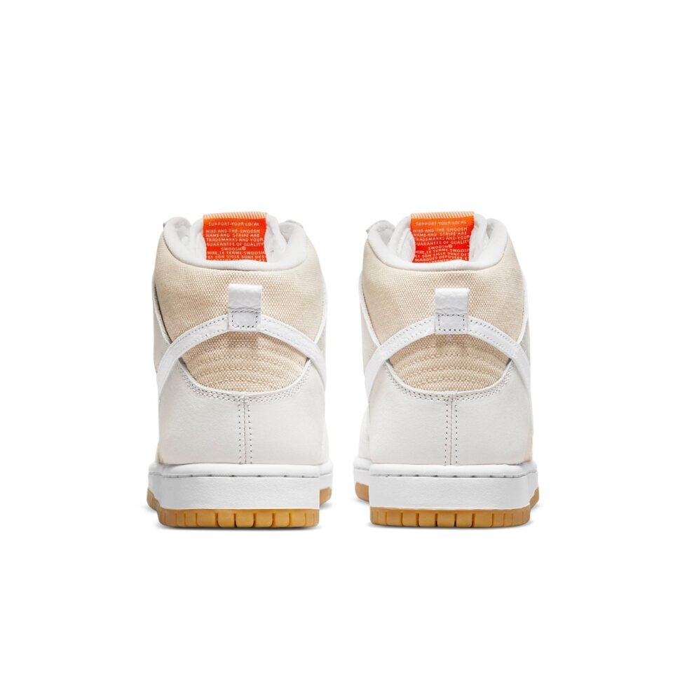 Nike Dunk High Pro ISO SB 'Unbleached Pack - Natural' DA9626-100 - Image 5