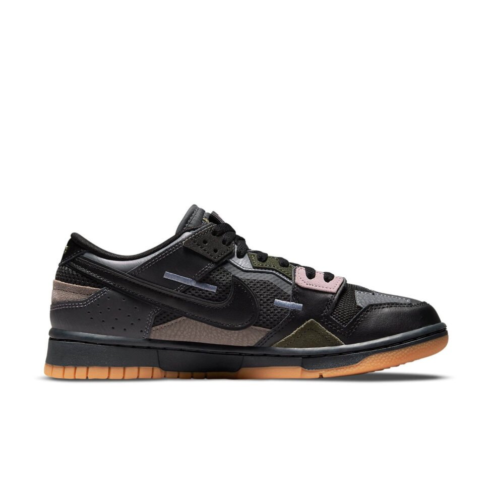 Nike Dunk Low Scrap 'Black' DB0500-001 - Image 2