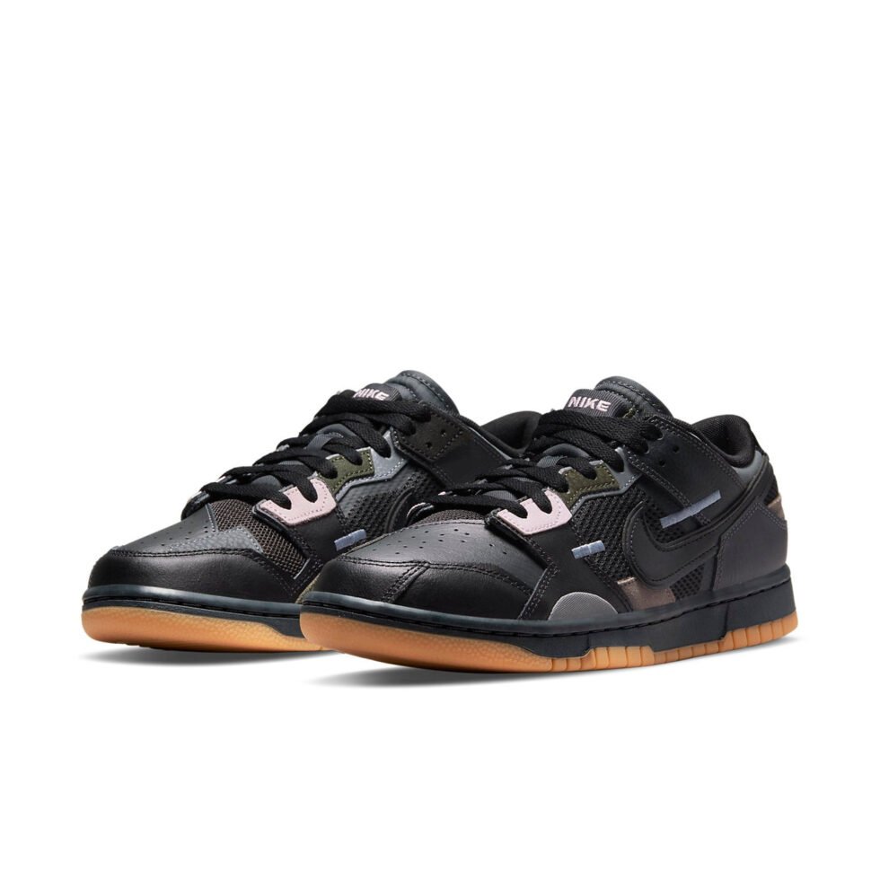 Nike Dunk Low Scrap 'Black' DB0500-001 - Image 3