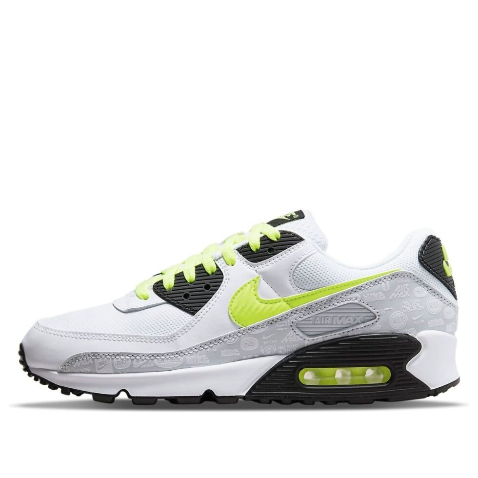 Nike Air Max 90 'Reflective Logo - White Volt' DB0625-100