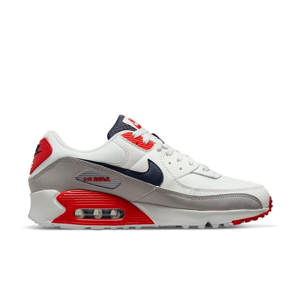Nike Air Max 90 'USA 2021 - White'' DB0625-101 - Image 2