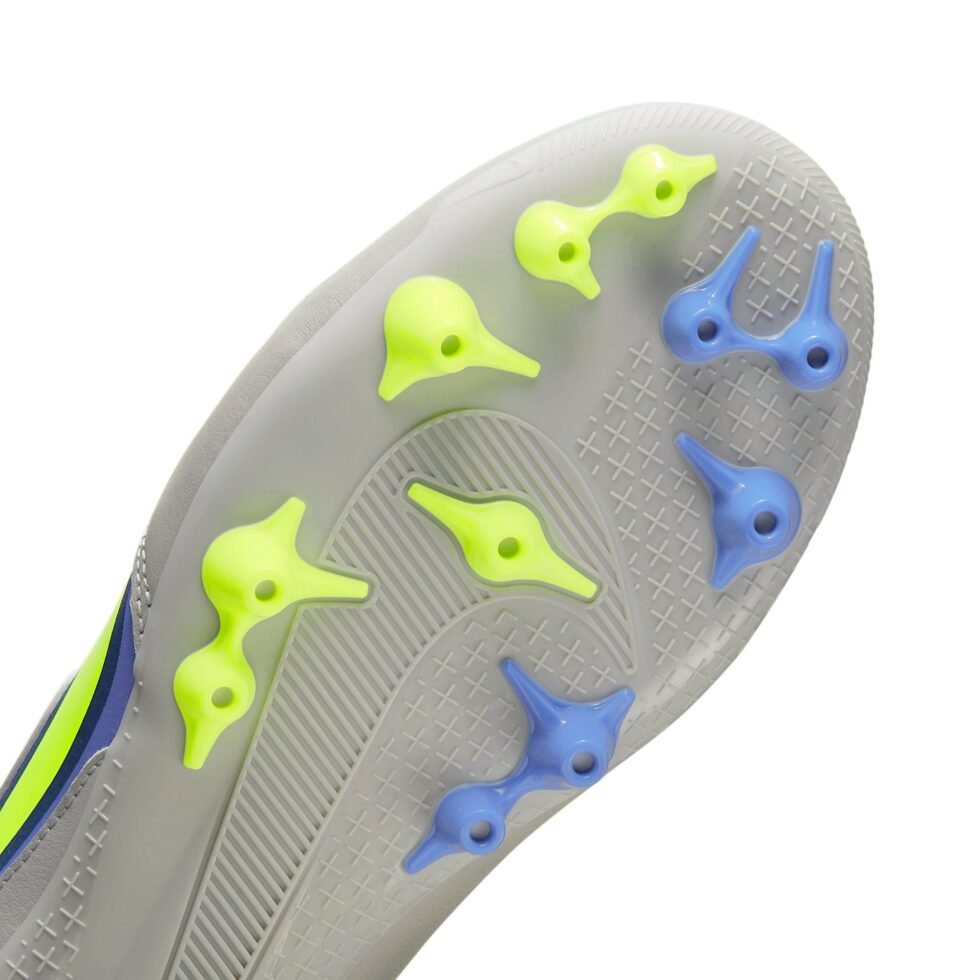 Nike Legend 9 Academy AG Soccer Shoes Grey/Blue DB0627-075 - Image 5
