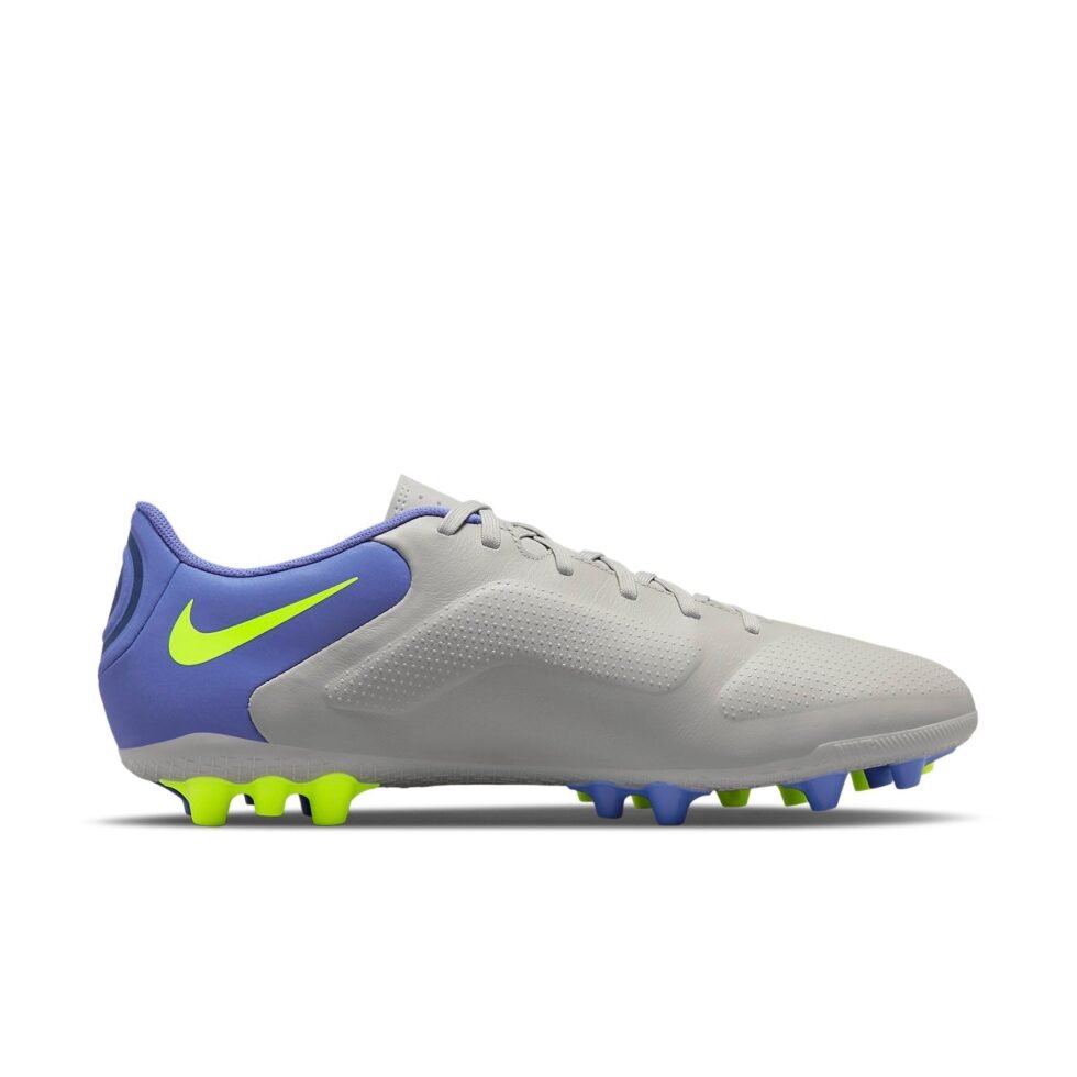 Nike Legend 9 Academy AG Soccer Shoes Grey/Blue DB0627-075 - Image 6