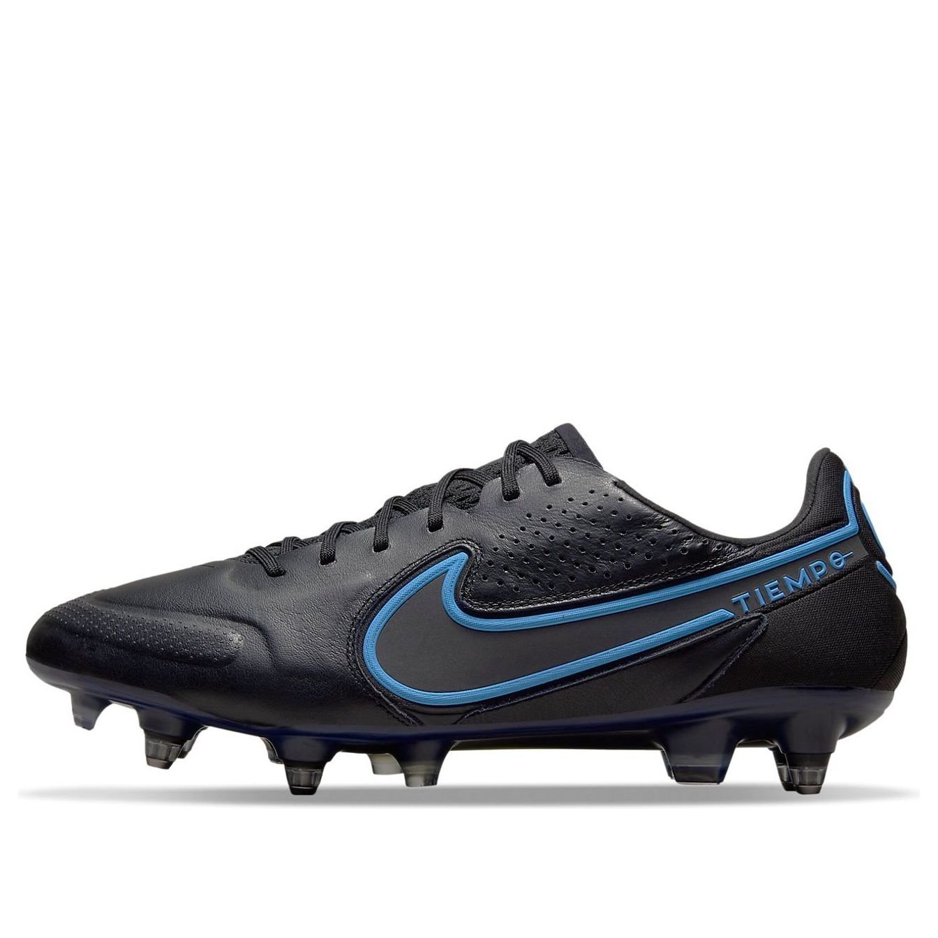 Nike Tiempo Legend 9 Elite SG Pro AC 'Black Blue Hero' DB0822-004