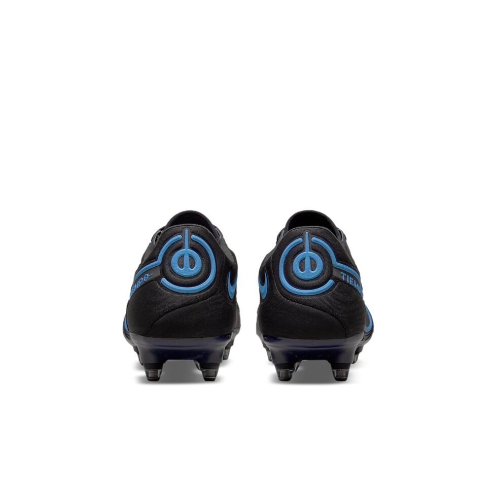 Nike Tiempo Legend 9 Elite SG Pro AC 'Black Blue Hero' DB0822-004 - Image 3
