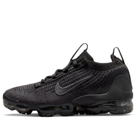 (GS) Nike Air VaporMax 2021 Flyknit 'Triple Black' DB1550-001