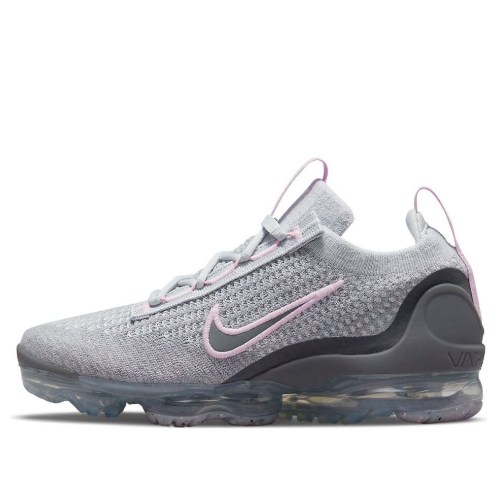 (GS) Nike Air VaporMax 2021 Flyknit 'Pure Platinum Pink Foam' DB1550-004