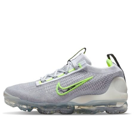 (GS) Nike Air VaporMax 2021 Flyknit 'Wolf Grey Volt' DB1550-005