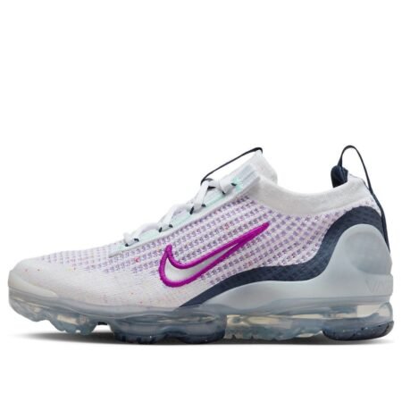 (GS) Nike Air VaporMax 2021 Flyknit 'White Violet Frost' DB1550-105