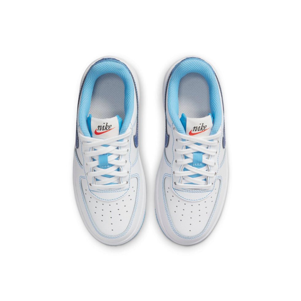(PS) Nike Force 1 S50 'White University Blue' DB1754-100 - Image 4