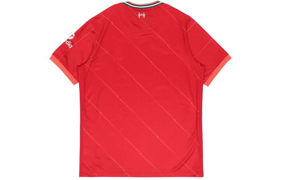 Nike 21-22 Season Fan Edition Liverpool Home Casual Sports Soccer/Football Short Sleeve T-shirt Red DB2560-688 - Image 2