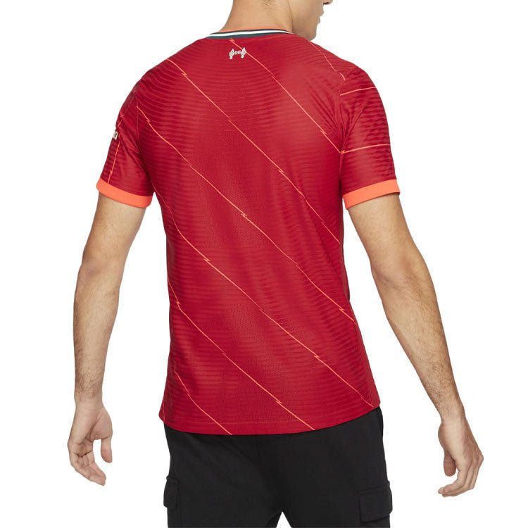 Nike 21-22 Season Fan Edition Liverpool Home Casual Sports Soccer/Football Short Sleeve T-shirt Red DB2560-688 - Image 4