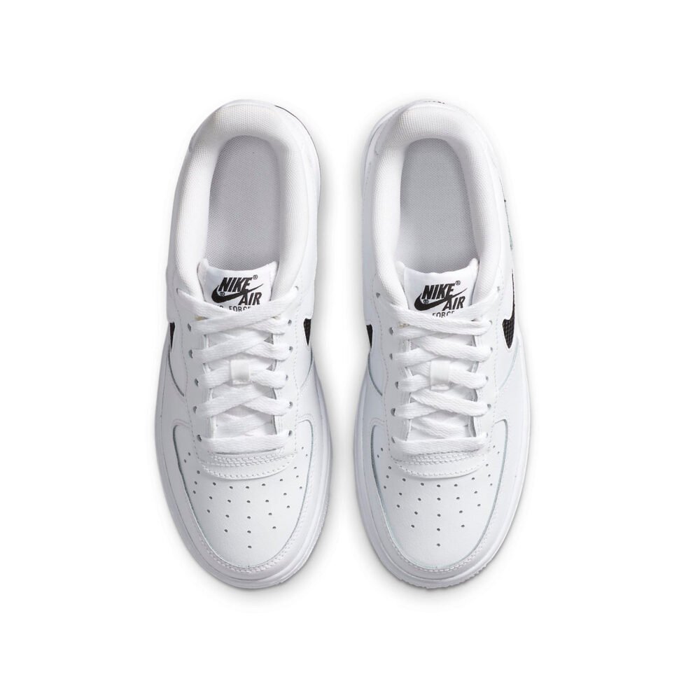 (GS) Nike Air Force 1 '07 'White Black' DB2616-100 - Image 4