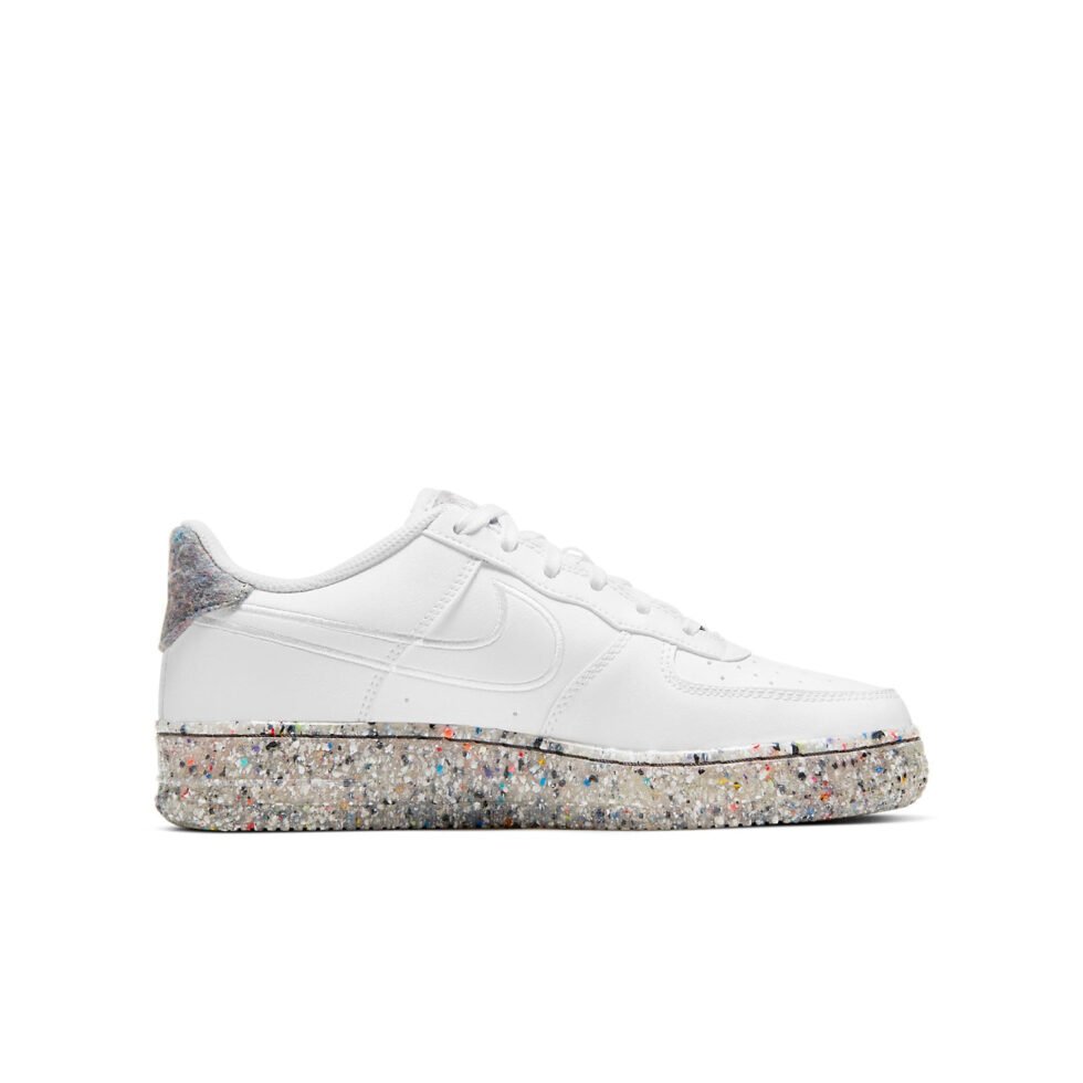 (GS) Nike Air Force 1 'Recycled Wool Pack - White' DB2813-100 - Image 2