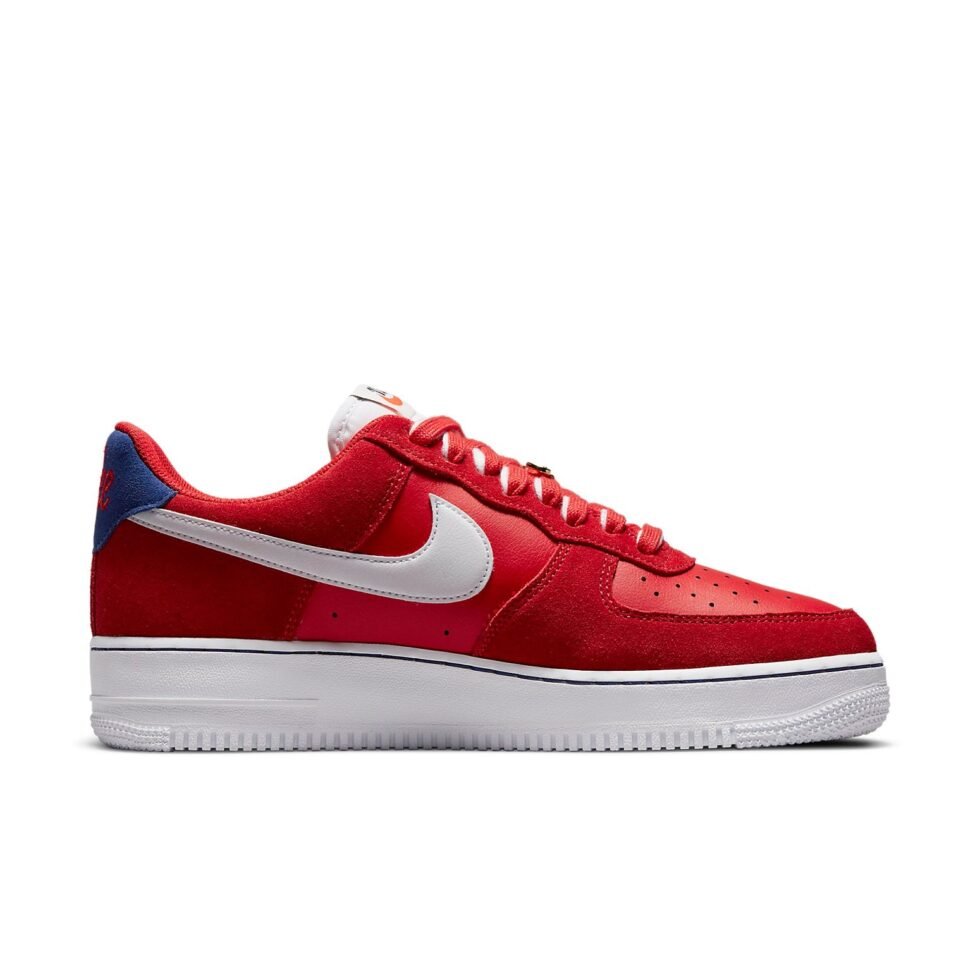 Nike Air Force 1 '07 LV8 'First Use - University Red' DB3597-600 - Image 2