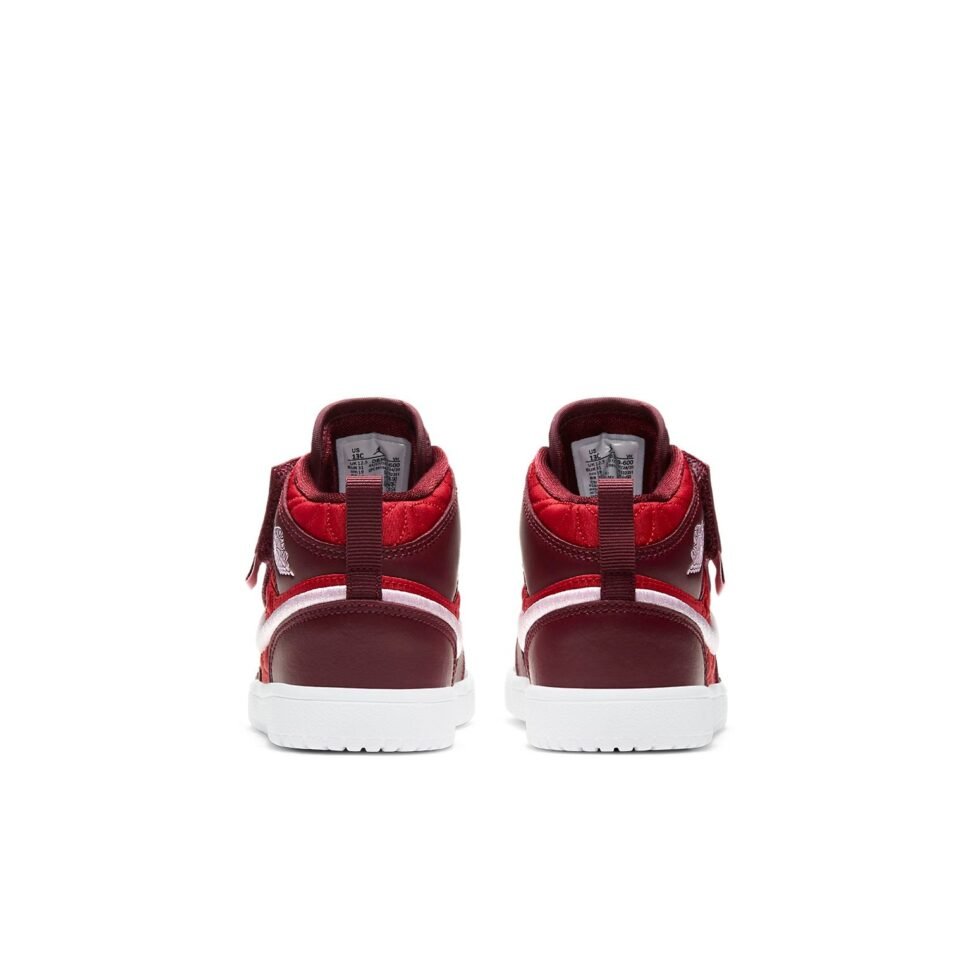 (PS) Air Jordan 1 Mid ALT SE 'Red Quilted' DB3619-600 - Image 5