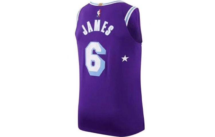 Nike x NBA LA Lakers Jerseys 'LeBron James 6' DB3635-506 - Image 2
