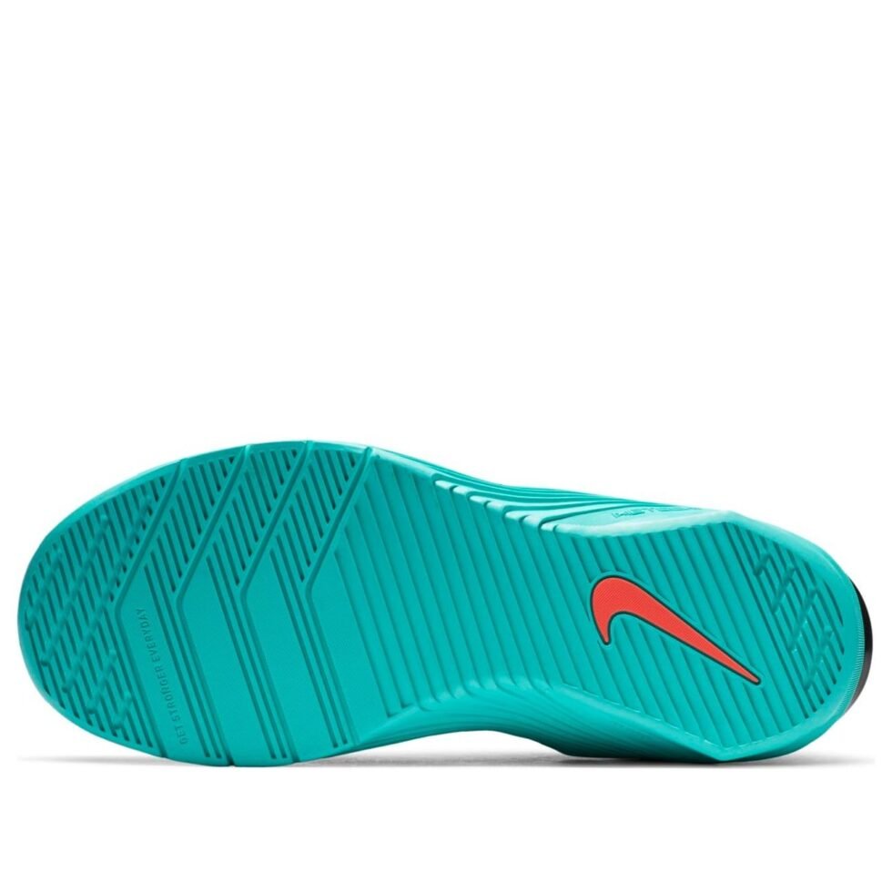 (WMNS) Nike Metcon 6 FlyEase 'Grey Oracle Aqua' DB3794-020 - Image 6