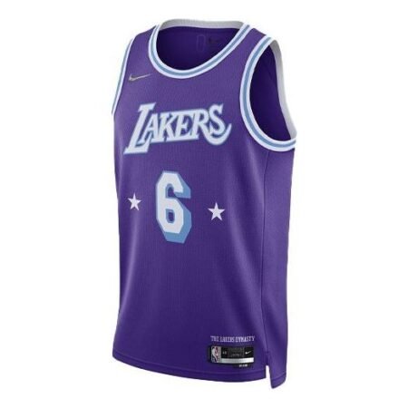 Nike NBA Lebron James Los Angeles Lakers 2021/22 Fan Edition Jersey #6 DB4032-506