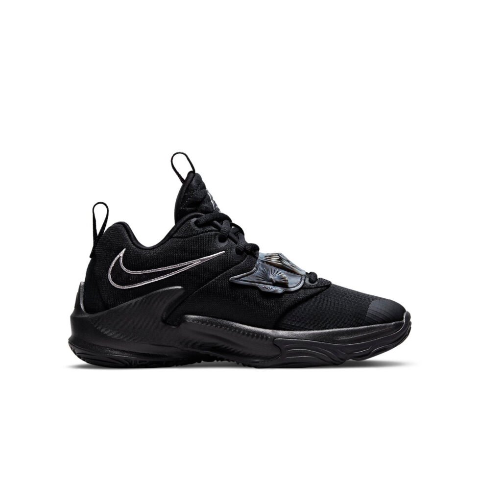 (GS) Nike Zoom Freak 3 'Black Metallic Silver' DB4158-002 - Image 2