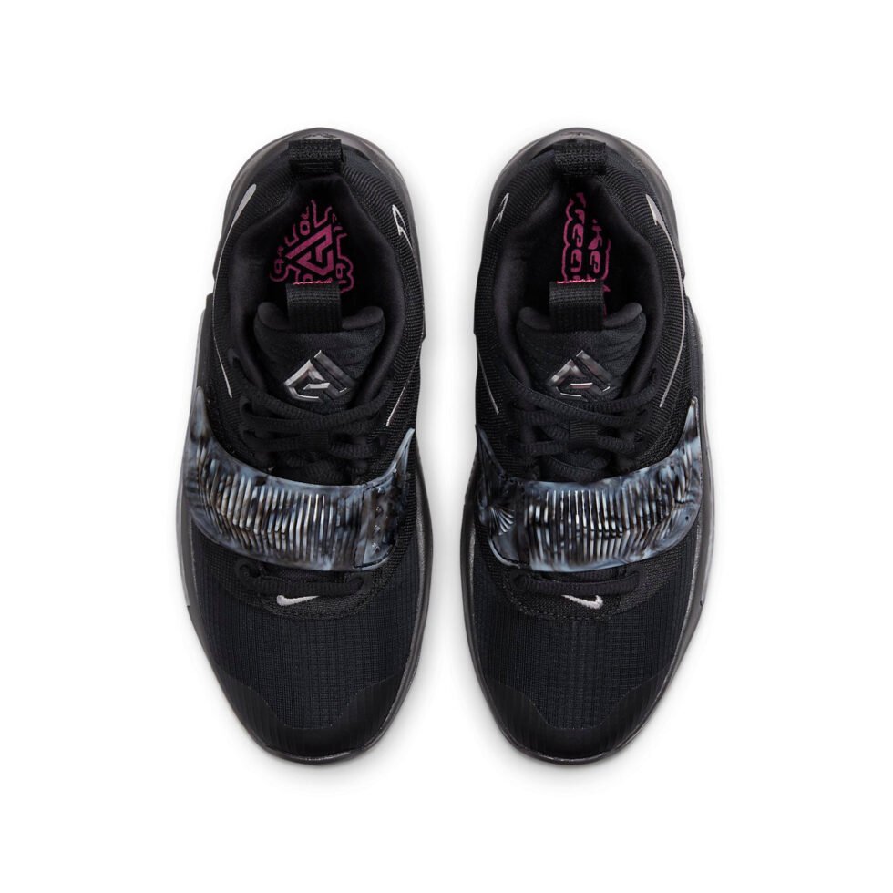 (GS) Nike Zoom Freak 3 'Black Metallic Silver' DB4158-002 - Image 4