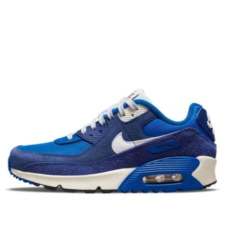 (GS) Nike Air Max 90 SE 'Signal Blue' DB4179-400