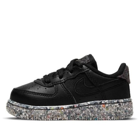 (TD) Nike Air Force 1 'Recycled Wool Pack - Black' DB4587-001