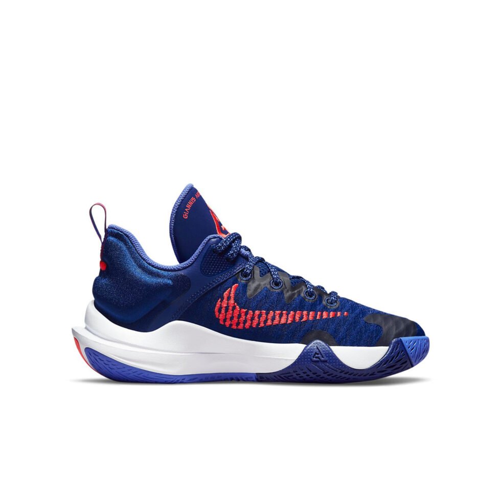 (GS) Nike Giannis Immortality 'Deep Royal Blue Crimson' DB6081-409 - Image 2
