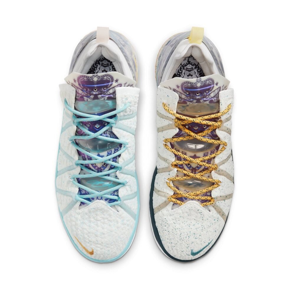 Nike LeBron 18 'Reflections Flip' DB8148-100 - Image 4